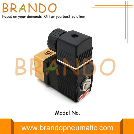 Direct Acting NC Type 6013 Plunger Solenoid Valve