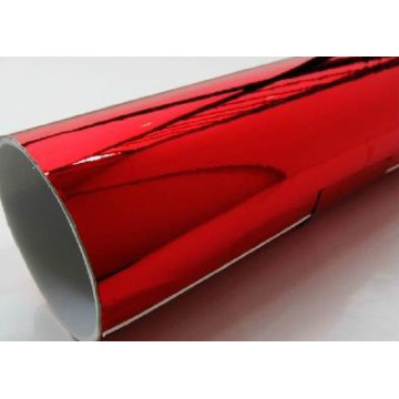 Red Chrome Mirror Wrap Film