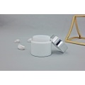 Glass Jar for Cream Packaging with Silver Cap