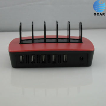 Alibaba express Multi USB Charger, 5 port uab charging station,multi usb port car charger