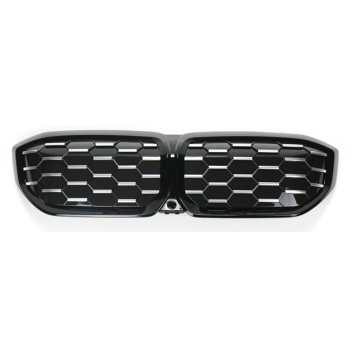 I3 -Serie Gloss Black &amp; Silvery Diamond Line Nieren -Frontgrill für BMW