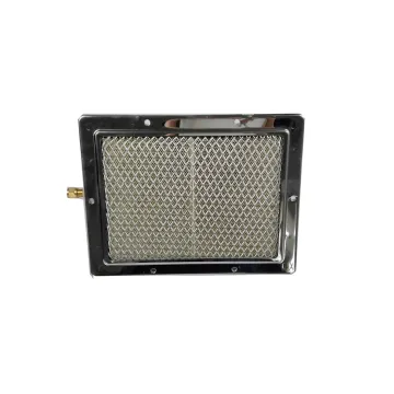 Infrared natural gas grill burner replacement for gas grill