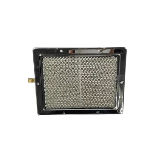 Infrared natural gas grill burner replacement for gas grill