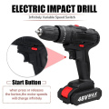 2 In 1 48V Cordless Impact Drill Reciprocating Saw Variable Speed Electric Saw Electric Screwdriver Wood Metal Cutting Chainsaw