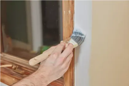 Wooden Handle Paint Brush for sale