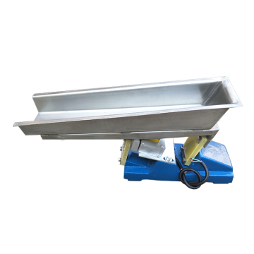 Small Tea Bag Conveyor with Long Tray Vibrating Feeder and Electromagnetic Vibrator
