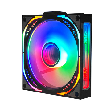 SUMOND New Style Infinite Mirror Building Block Splicing 5V ARGB Fan Modular PC RGB Cooling Fan
