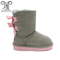 Barnens Little Girl Fashion Snow Boots Grå