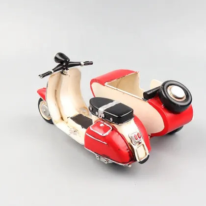 VESPA Three-Wheeled Motorcycle Iron Sheet Handicraft Collection