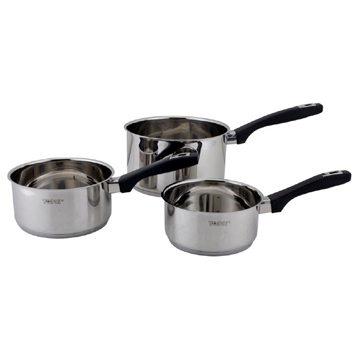 TP1451 3Pcs Saucepan Set with Bakelite Handles
