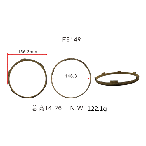 Manual Transmissions Auto Parts Synchronizer Ring 970 262 3034 for MERCEDES-BENZ