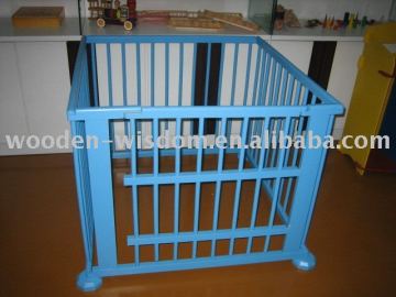 wooden kid fence