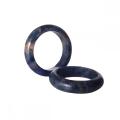 Sodalite 6T Stone Band Rings for Women Men Healing Chakra Stackable Ring Balance Energy