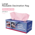 Microfiber Reusable Decimation Cleaning Cloth in a box