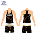 Dye sub custom cheeleader training outfits