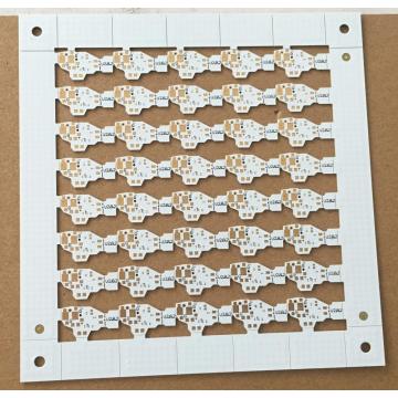 4 layer 0.4mm PCB thickness with white solder