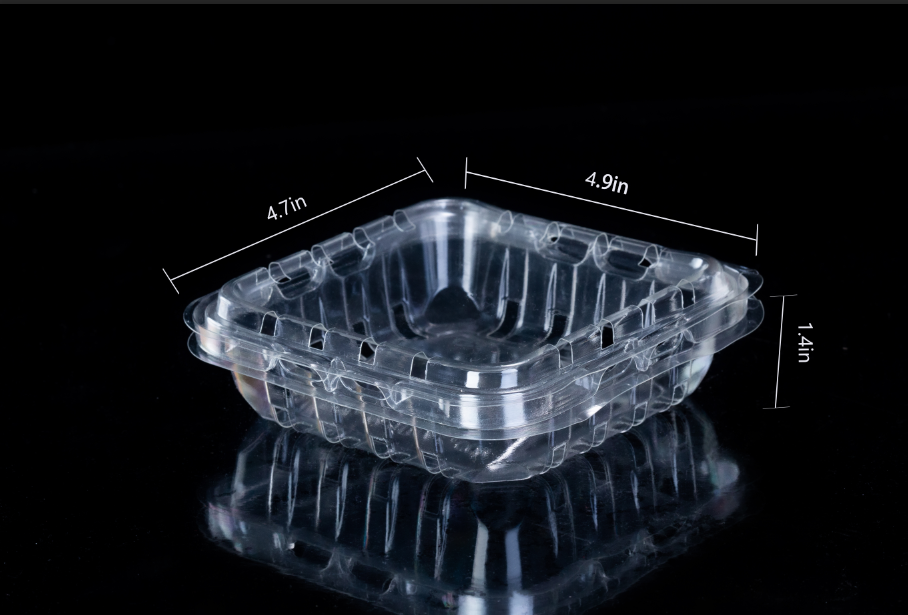 PET plastic clamshell container for Blueberry