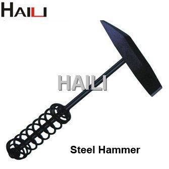 Steel material chipping hammer for building industry
