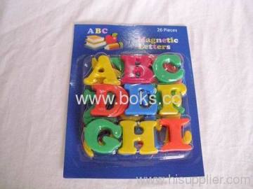 Plastic Magnetic Letter Toys 