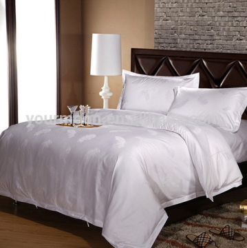 Hotel polycotton jacquard duvet cover set bedding set for star hotel