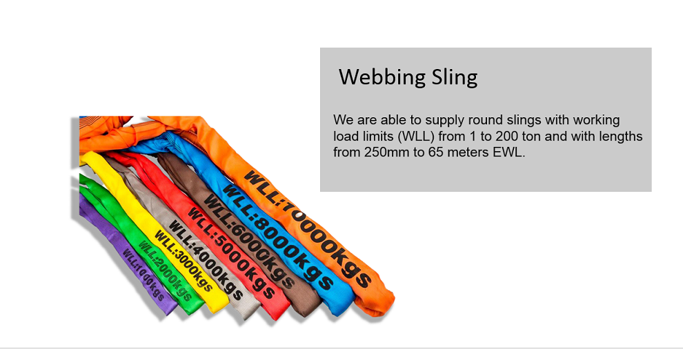 webbing sling (16)