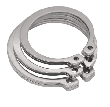 304 stainless steel shaft with retaining ring