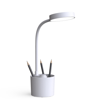 Lampada da scrivania ad effetto a carico con supporto per penna e supporto per telefono - lampade da tavolo a LED economico
