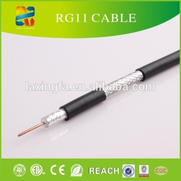 2015 HOT Sell 75ohm Coaxial Cable Rg11 With Messenger Rg11 Cable RG11 Coaxial Cable