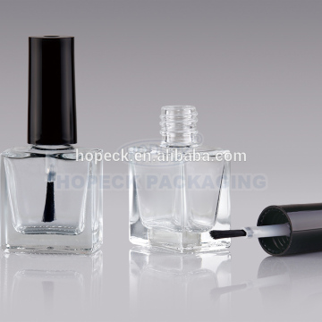 Square glass nail polish bottle HPK-GLABP248-00001W
