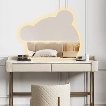 Customizable LED Dressing Table Wall-Mounted Makeup Mirror