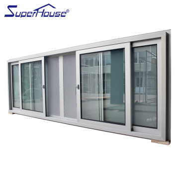 Miami Dade Sliding Windows with Shutters for Hurricane Impact