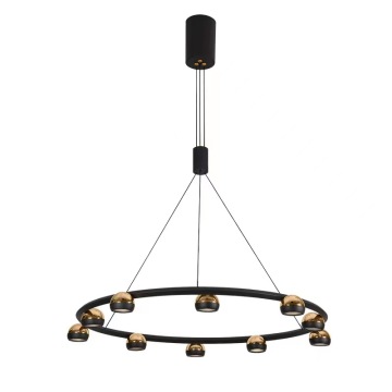 Luxury Modern Industrial Rose Gold LED Pendant Light for Home Decor
