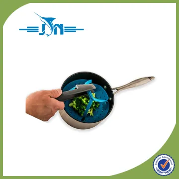 Plastic silicone splatter screen strainer made in China