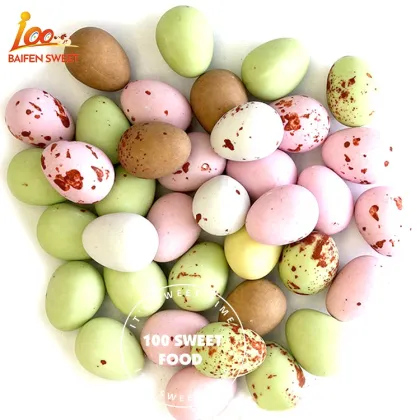 Chocolate Flavor Mini Eggs - 500g Bag for Easter Decoration