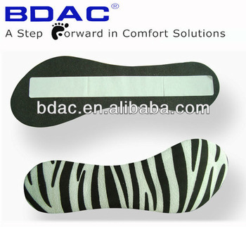 3/4 foam insoles/lady sandal insoles/arch support insoles