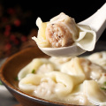 HUZHOU Кустарные вонтоны из свежего мяса ручной работы