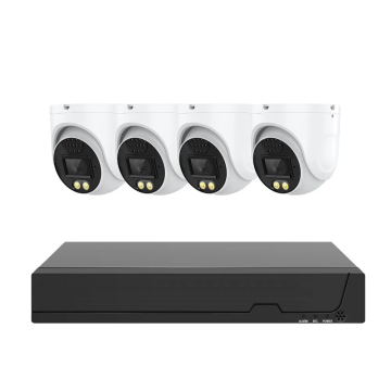 Smart Motion Detection POE CCTV IP -Kamera System 4ch 8ch NVR Kits wasserdicht