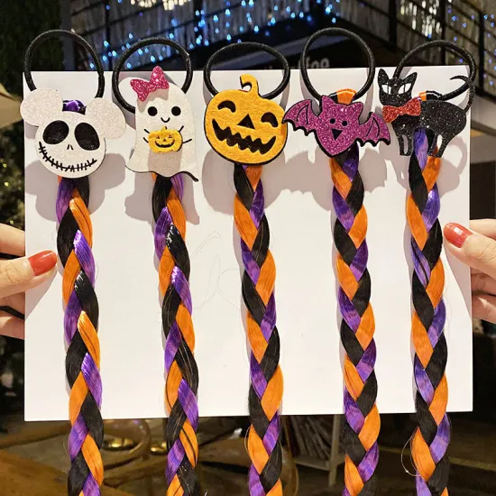 Vivian Halloween Hair Accessories: Claws, Ties, and Bands for Girl and Kid Party Wigs in Yiwu