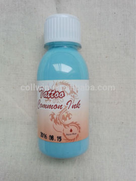 Airbrush Tattoo Ink Air Brush Body Art Ink Aqua Blue 100ml /bottle