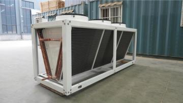 53KW Air Cooled Condenser Heat exchanger box Fans