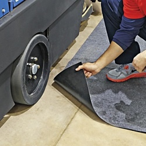 2020 Grey Reusable Floor Protection/Painter Cover Fleece