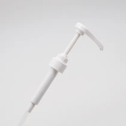 28/400 white syrup pump plastic syrup dispensing pumps