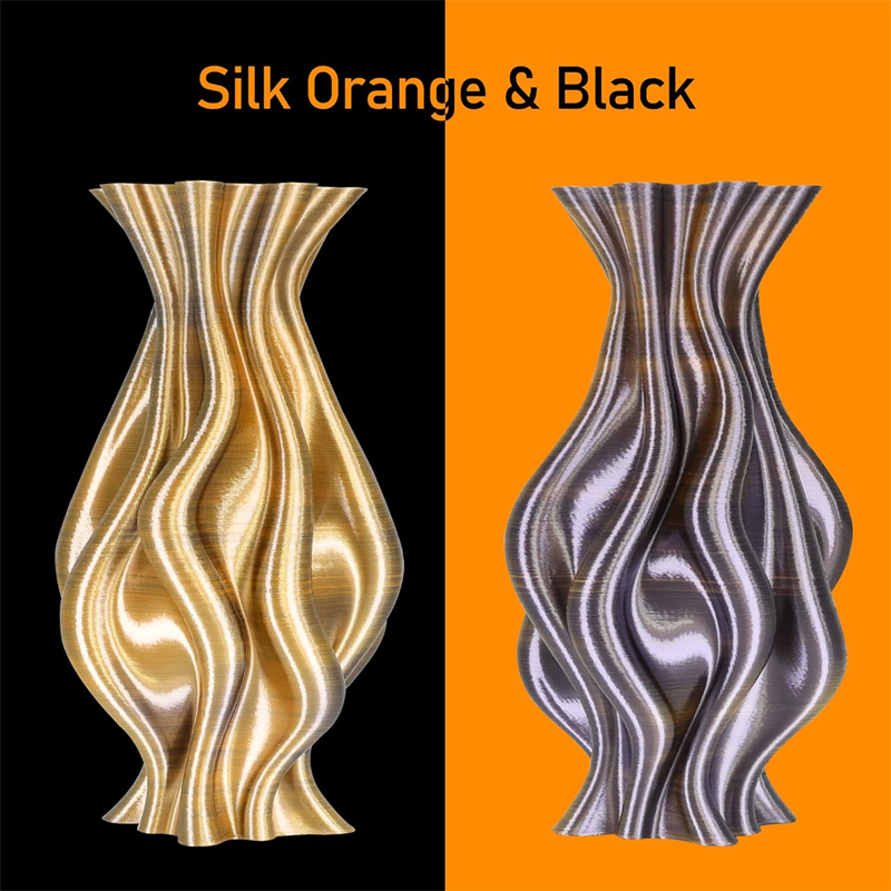 Shiny Silk Dual Color PLA Filament