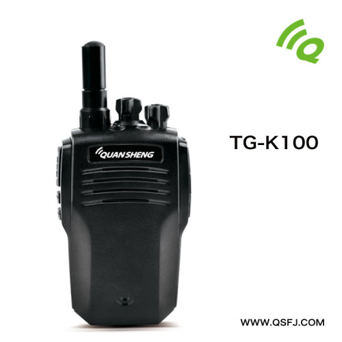 2016 New product colorful PC programmable two way radio with DTMF PTT-ID TG-K100