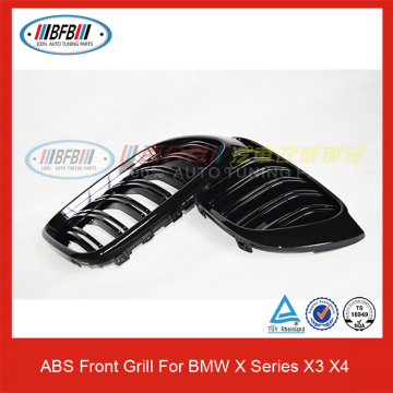M Look Glossy Black Front Grill For BMW F26 X4 F25 X3 SUV 35i 28i 20i (Fits For BMW X3 X4)
