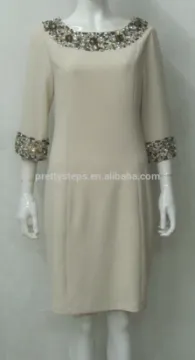 Pretty Steps 2015 long sleeve alibaba casual dresses with gold sequin decorates