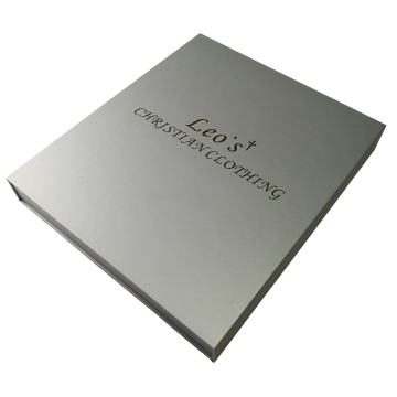 High-End Cosmetic Hot Foiled Book Gift Paper Box