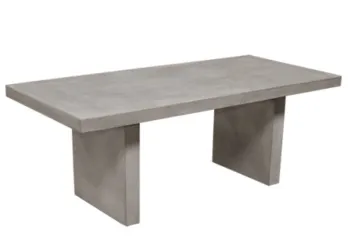 Concrete furniture coffee table outdoor garden