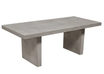 Concrete furniture coffee table outdoor garden