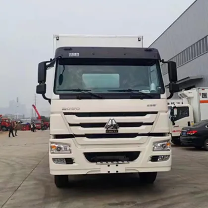 Sinotruk Howo 6x4 refrigerated truck